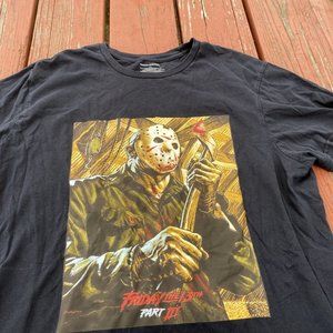 Friday the 13th Part III Movie T-Shirt Size Large